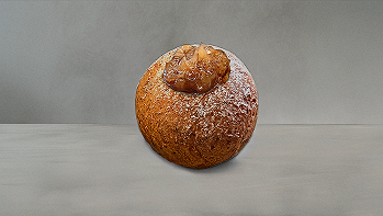 Spurga su bananų įdaru